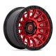 Jante aluminium 4x4 FUEL D834 Cycle Candy RED W/ Black Ring • 17"x9" • 5x127 • CB71.5 • ET-12 