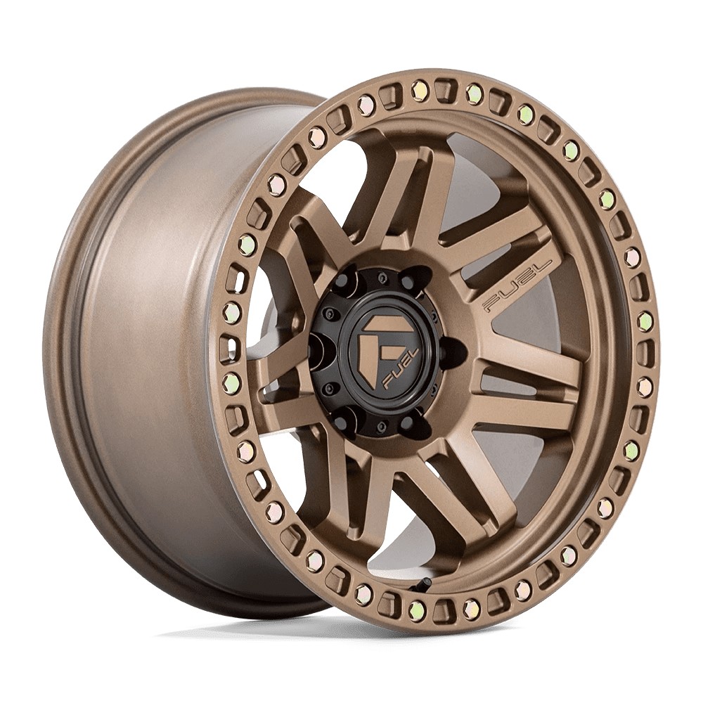 Jante aluminium 4x4 FUEL D811 Syndicate Full Matte Bronze • 17"x9" • 5x127 • CB71.5 • ET-12