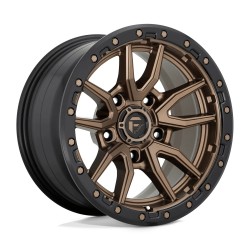 Jante aluminium 4x4 FUEL D681 Rebel Matte Bronze Black Bead Ring • 17"x9" • 5x127 • CB71.5 • ET-12