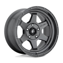 Jante aluminium 4x4 FUEL D665 Shok Matte GUN Metal • 17"x9" • 5x127 • CB71.5 • ET-12 