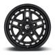 Jante aluminium 4x4 FUEL D667 Nitro Matte Black • 17"x9" • 5x127 • CB71.5 • ET-12 