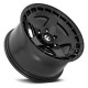 Jante aluminium 4x4 FUEL D733 Warp Satin Black • 17"x9" • 5x127 • CB71.5 • ET-12 