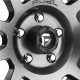 Jante aluminium 4x4 FUEL D601 Vector Matte Gunmetal/Black Bead Ring • 17"x9" • 5x127 • CB78.1 • ET-12 