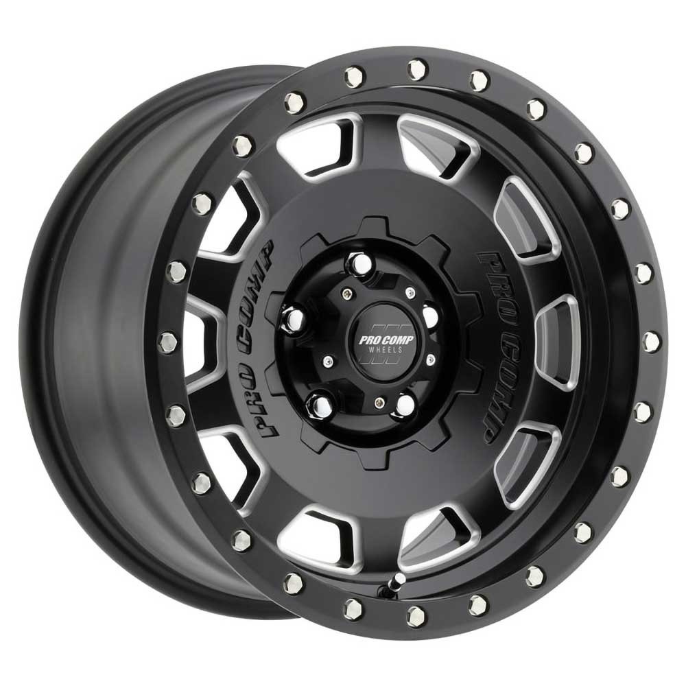 Jante aluminium 4x4 PRO COMP 5160 Satin Black • 17"x9" • 5x127 • CB71.5 • ET-6