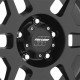 Jante aluminium 4x4 PRO COMP 5041 Satin Black • 17"x9" • 5x127 • CB83.1 • ET-6 