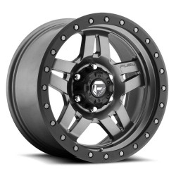 Jante aluminium 4x4 FUEL D558 Anza Matte Gunmetal/Black Bead Ring • 17"x8.5" • 5x127 • CB78.1 • ET-6