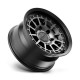 Jante aluminium 4x4 KMC KM719 Canyon Satin Black W/ Gray Tint • 17"x8.5" • 5x127 • CB71.5 • ET0 