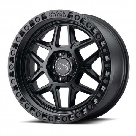 Jante aluminium 4x4 BLACK RHINO Matte Black Kelso • 17"x9" • 5x127 • CB71.5 • ET0 