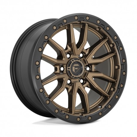 Jante aluminium 4x4 FUEL D681 Rebel Matte Bronze Black Bead Ring • 17"x9" • 5x127 • CB71,5 • ET1 