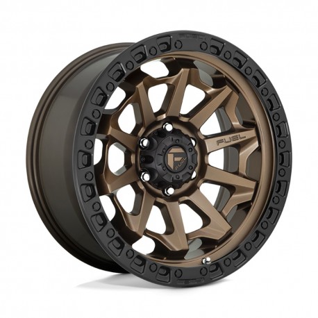 Jante aluminium 4x4 FUEL D696 Covert Matte Bronze Black Bead Ring • 17"x9" • 5x127 • CB71.5 • ET1 