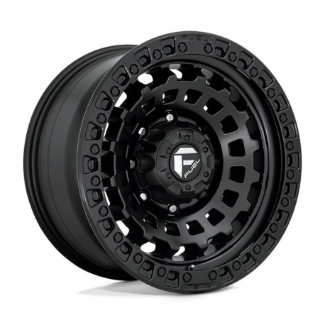 Jante aluminium 4x4 FUEL D633 Zephyr Matte Black • 17"x9" • 5x127 • CB71.5 • ET1 