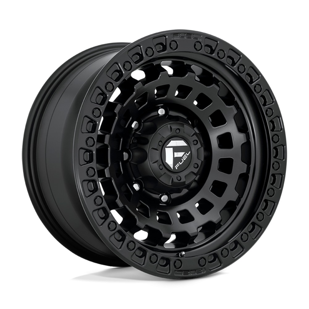 Jante aluminium 4x4 FUEL D633 Zephyr Matte Black • 17"x9" • 5x127 • CB71.5 • ET1