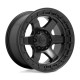 Jante aluminium 4x4 FUEL D750 Block Matte Black W/ Black Ring • 17"x9" • 5x127 • CB71.5 • ET1 