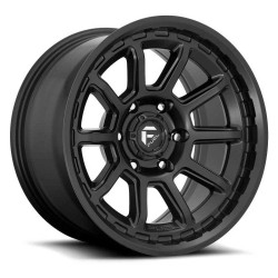 Jante aluminium 4x4 FUEL D689 Torque Matte Black • 17"x9" • 5x127 • CB71.5 • ET1 