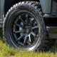 Jante aluminium 4x4 FUEL D689 Torque Matte Black • 17"x9" • 5x127 • CB71.5 • ET1 