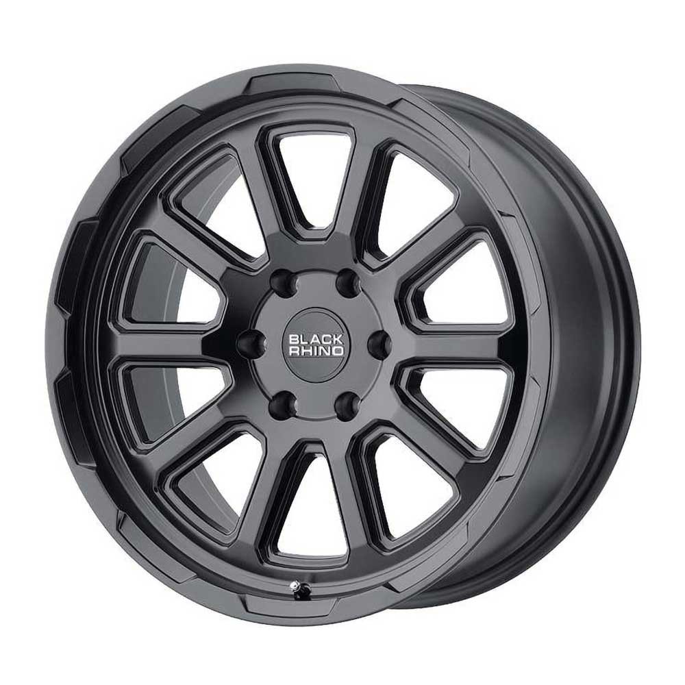 Jante aluminium 4x4 BLACK RHINO Matte Black Chase • 17"x8" • 5x127 • CB71.5 • ET10