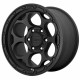 Jante aluminium 4x4 KMC KM541 Textured Black • 17"x8.5" • 5x127 • CB71.5 • ET18 