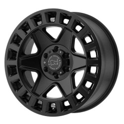 Jante aluminium 4x4 BLACK RHINO Matte Black York • 17"x8" • 5x127 • CB71.5 • ET30