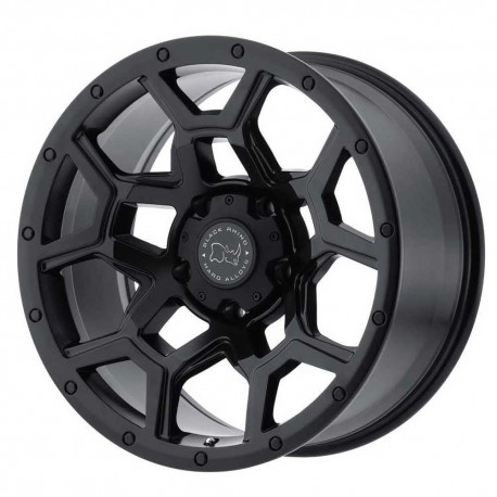 Jante aluminium 4x4 BLACK RHINO Matte Black Overland • 17"x8" • 5x127 • CB71.5 • ET30 