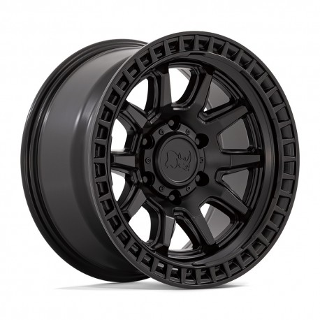 Jante aluminium 4x4 BLACK RHINO Matte Black Calico • 17"x8.5" • 5x127 • CB71.5 • ET34 