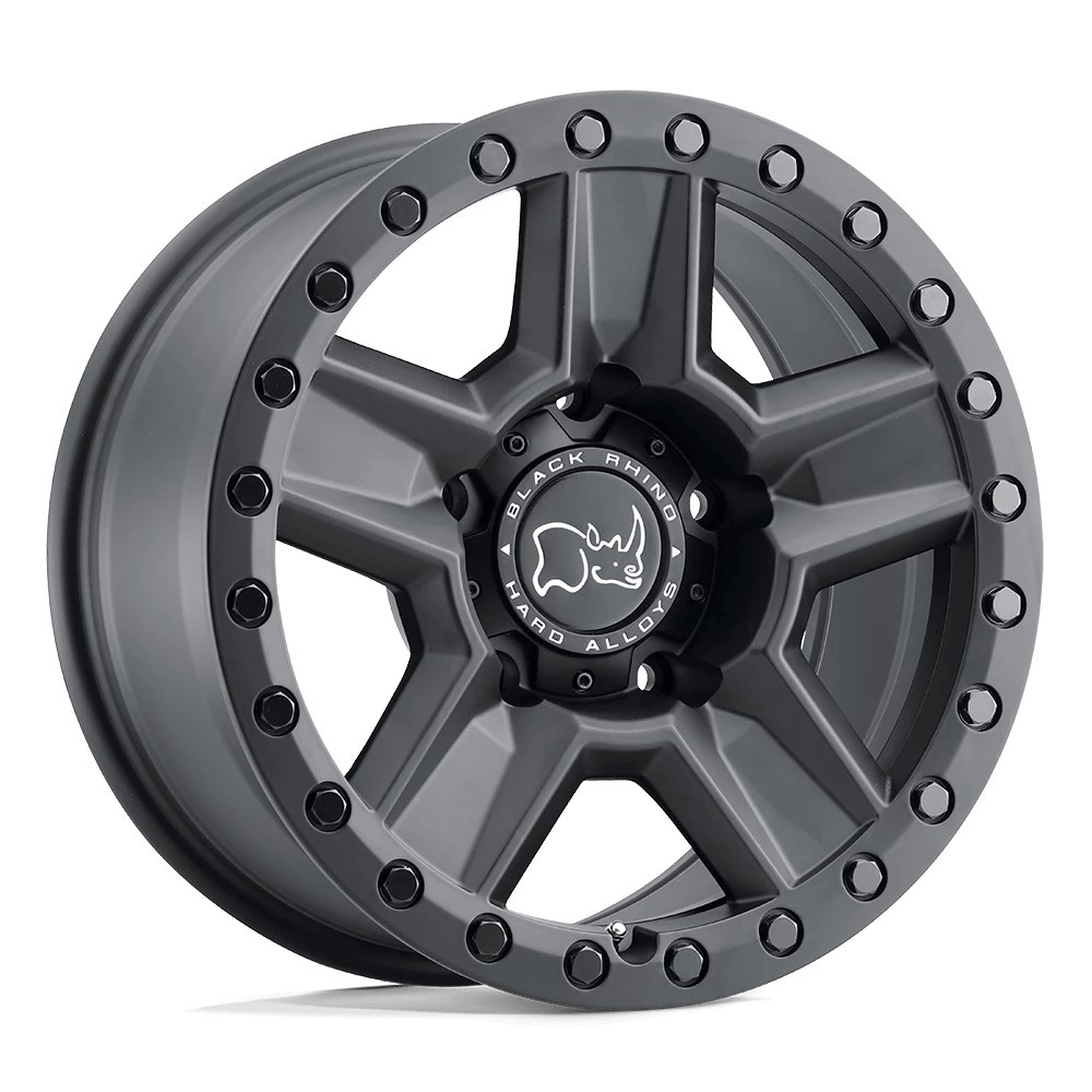 Jante aluminium 4x4 BLACK RHINO Matte Black Ravine • 17"x8.5" • 5x127 • CB71.5 • ET35