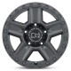 Jante aluminium 4x4 BLACK RHINO Matte Black Ravine • 17"x8.5" • 5x127 • CB71.5 • ET35 