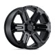 Jante aluminium 4x4 BLACK RHINO Matte Black Wanaka • 17"x8.5" • 5x127 • CB71.5 • ET35 