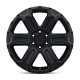 Jante aluminium 4x4 BLACK RHINO Matte Black Wanaka • 17"x8.5" • 5x127 • CB71.5 • ET35 