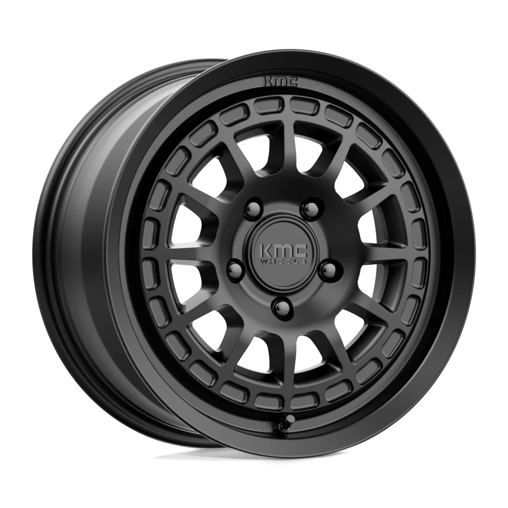 Jante aluminium 4x4 KMC KM719 Canyon Satin Black • 17"x8" • 5x127 • CB71.5 • ET35