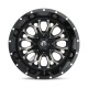 Jante aluminium 4x4 FUEL D561 Crush Gloss Machined Double Dark Tint • 17"x9" • 5x127 / 5x114.3 • CB78.1 • ET-12 