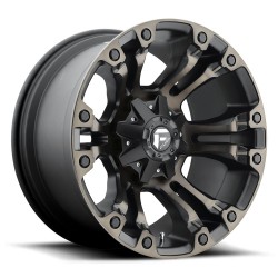 Jante aluminium 4x4 FUEL D569 Vapor Matte Black Double Dark Tint • 17"x9" • 5x127 / 5x114.3 • CB78,1 • ET1