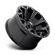 Jante aluminium 4x4 FUEL D576 Assault Gloss Black Milled • 17"x9" • 5x127 / 5x114.3 • CB78.1 • ET1 