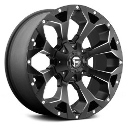 Jante aluminium 4x4 FUEL D546 Assault Matte Black Milled • 17"x8.5" • 5x127 / 5x114.3 • CB78.1 • ET14