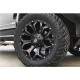 Jante aluminium 4x4 FUEL D546 Assault Matte Black Milled • 17"x8.5" • 5x127 / 5x114.3 • CB78.1 • ET14 