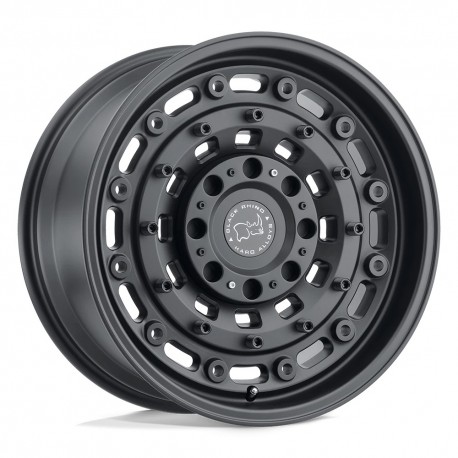 Jante aluminium 4x4 BLACK RHINO Textured Matte Black Arsenal • 17"x8" • 5x127 / 5x114.3 • CB72.56 • ET30 