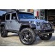 Jante aluminium 4x4 KMC Rockstar Matte Black XD Series • 17"x8" • 5x127 / 5x114.3 • CB72.6 • ET35 