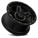 Jante aluminium 4x4 KMC XD138 Brute Satin Black XD Series • 17"x9" • 5x127 / 5x139.7 • CB78.3 • ET-12 