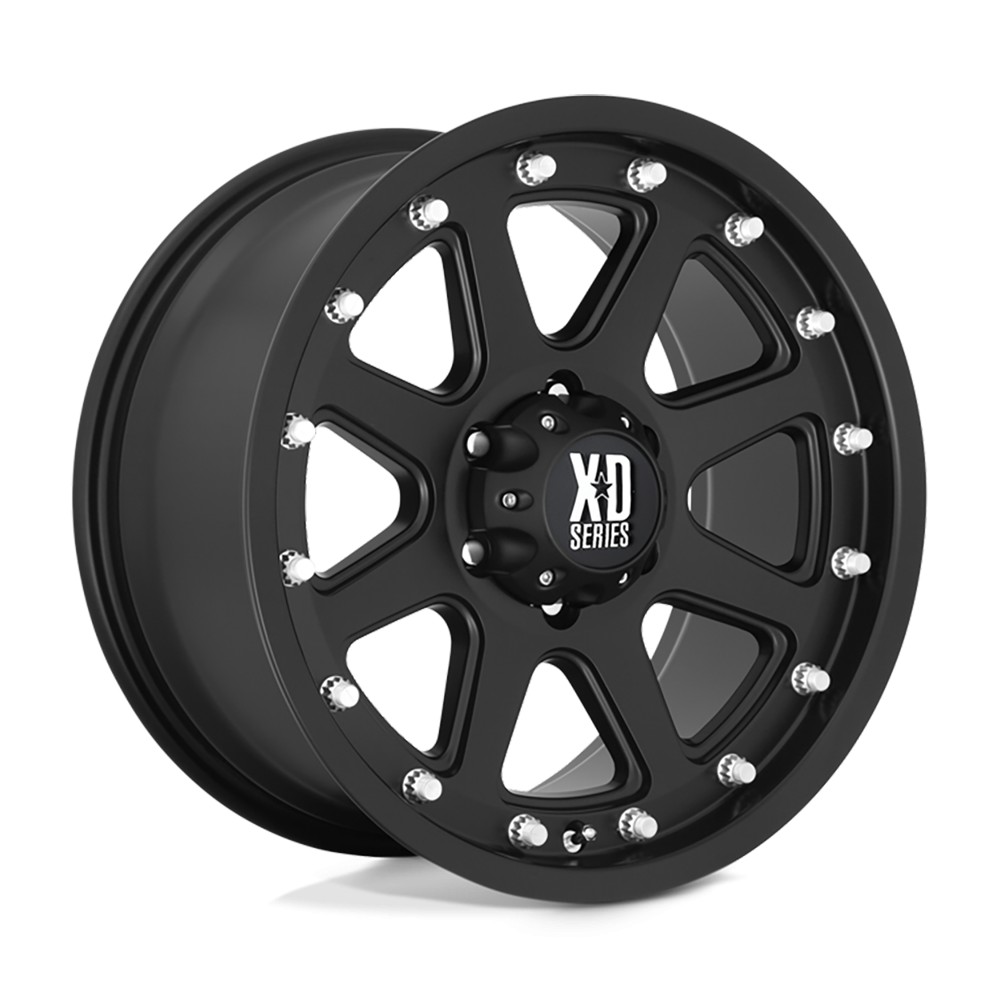 Jante aluminium 4x4 KMC XD798 Addict Matte Black XD Series • 17"x9" • 5x139.7 • CB108 • ET18