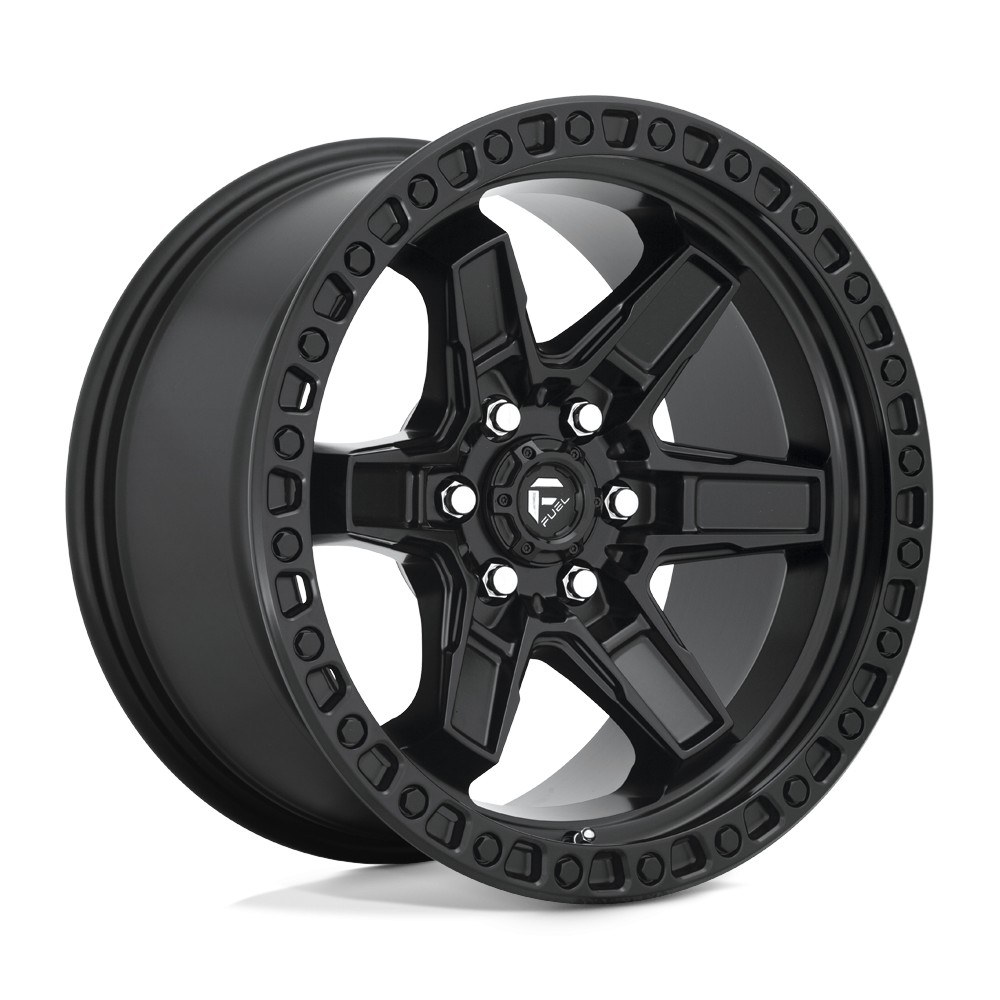 Jante aluminium 4x4 FUEL D697 Kicker Matte Black • 17"x9" • 6x114.3 • CB66,06 • ET12