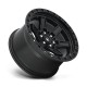 Jante aluminium 4x4 FUEL D697 Kicker Matte Black • 17"x9" • 6x114.3 • CB66,06 • ET12 