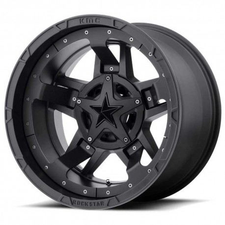 Jante aluminium 4x4 KMC XD827 Rockstar III Matte Black XD Series • 17"x8" • 6x114.3 • CB72.6 • ET20 