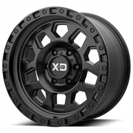 Jante aluminium 4x4 KMC XD132 RG2 Satin Black XD Series • 17"x8" • 6x114.3 • CB72.6 • ET25 