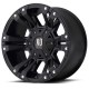 Jante aluminium 4x4 KMC XD822 Monster II Matte Black XD Series • 17"x9" • 6x114.3 • CB72.6 • ET30 