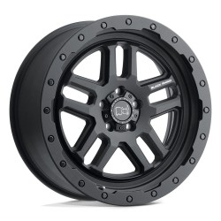 Jante aluminium 4x4 BLACK RHINO Textured Matte Black Barstow • 17"x8" • 6x130 • CB84.1 • ET38 