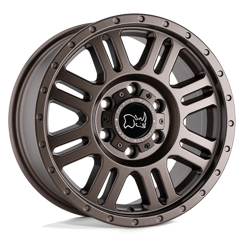 Jante aluminium 4x4 BLACK RHINO Matte Bronze Yellowstone • 17"x8" • 6x130 • CB84.1 • ET45