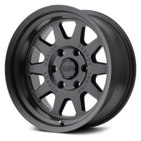 Jante aluminium 4x4 BLACK RHINO Matte Black RF Stadium • 17"x8" • 6x130 • CB84.1 • ET45 