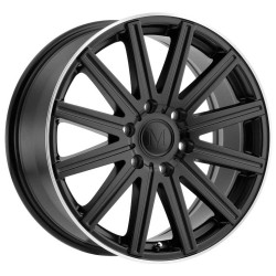 Jante aluminium 4x4 MANDRUS Stark Matte Black • 17"x7.5" • 6x130 • CB84.1 • ET52 