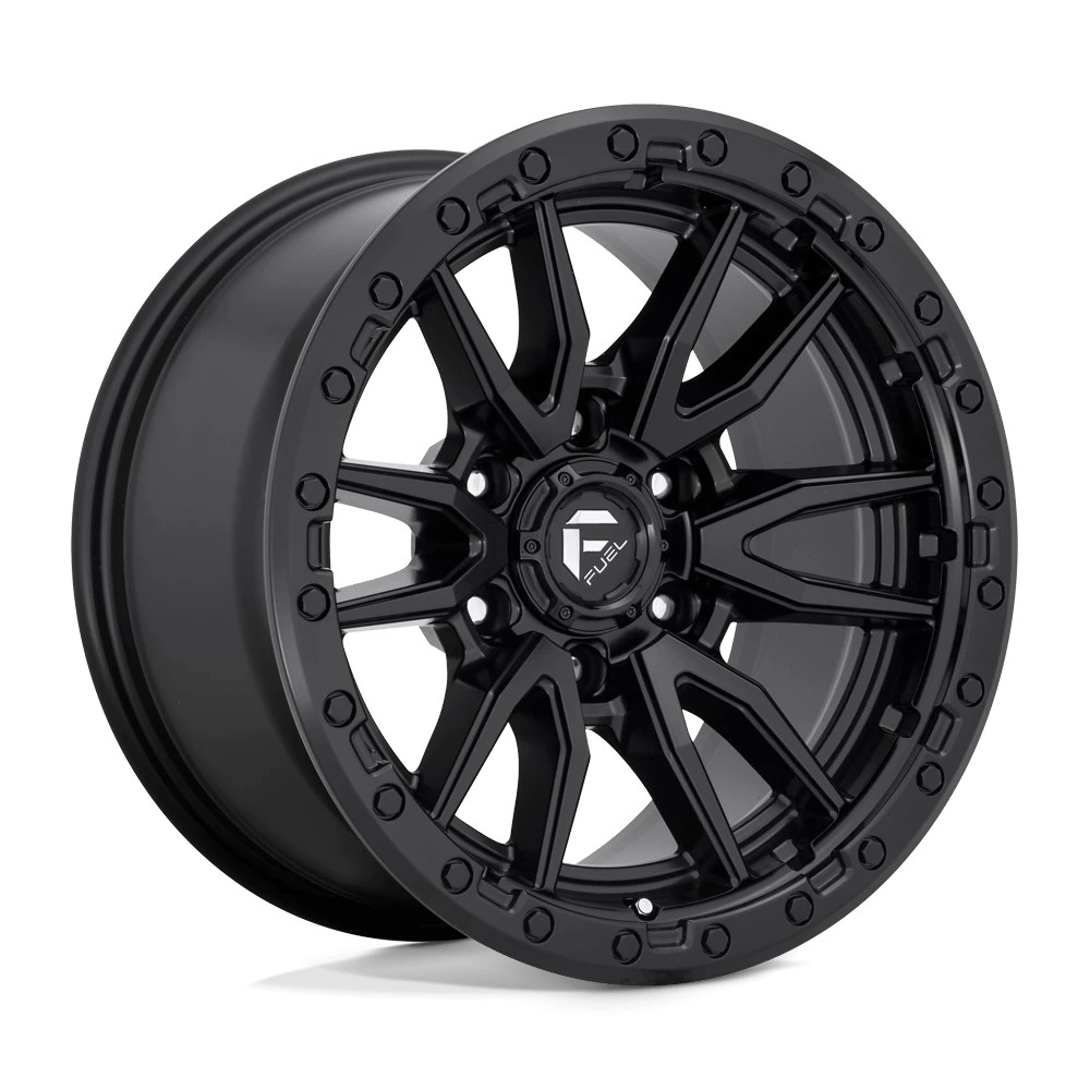 Jante aluminium 4x4 FUEL D679 Rebel Matte Black • 17"x9" • 6x135 • CB87.1 • ET1