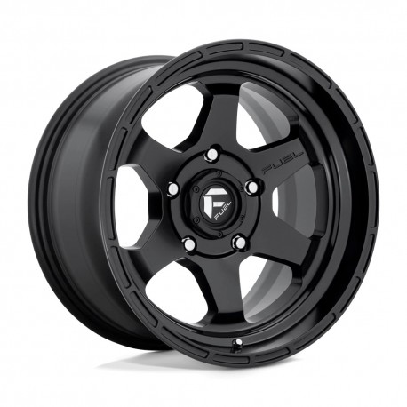 Jante aluminium 4x4 FUEL D664 Shok Matte Black • 17"x10" • 6x139.7 • CB106.1 • ET-18 