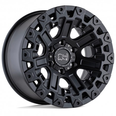 Jante aluminium 4x4 BLACK RHINO Matte Black Ozark • 17"x9.5" • 6x139.7 • CB112.1 • ET-18 